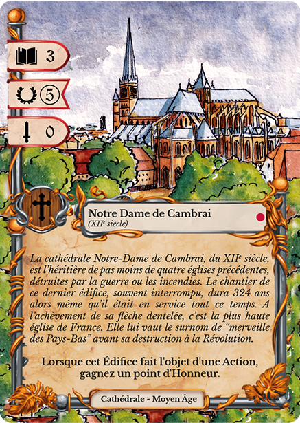 Notre Dame de Cambrai - (XIIe siècle)